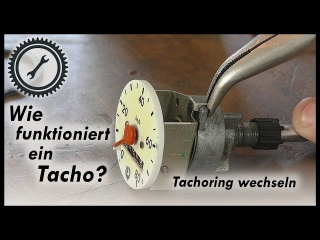 Tachoring wechseln &amp; Funktionsweise des Tachos - Simson Tutorial