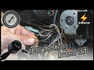 Simson S50 / S51 / S70 Umrüsten auf ZADI Zündschloss - Mehr Sicherheit am Moped? - Tutorial
