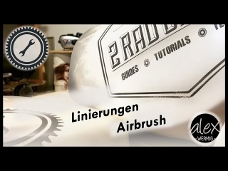 Linierungen &amp; Airbrush, 2RadGeber-Design - Simson Story #1