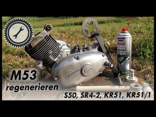 Simson Motor M53 regenerieren &amp; Verschleiß erkennen - S50, KR51, KR51/1, SR4-2 Tutorial
